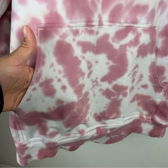 Lululemon All Yours Hoodie Tie Dye Fleece Brier lightweight size: 10 - Picture 7 of 13